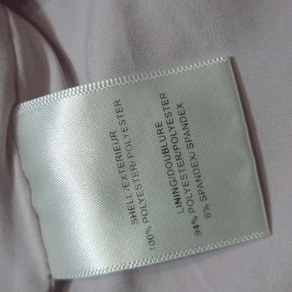 BADGLEY Mischka for Le Tote Dress size 6 Lavender Floral Hi Lo Hem Ruffle Detail - Picture 10 of 11